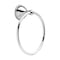 Liberty Hardware Delta Foundations Chrome Silver Towel Ring Die Cast Zinc FNDS46-PC - alternate 1